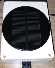 Wi-Fi teploměr se solárním panelem